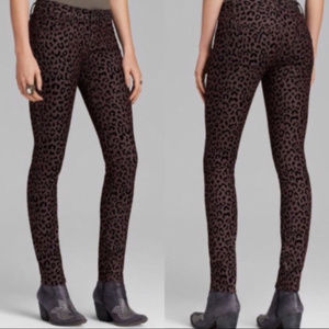 Free People Jeans | Cheetah Print | Sz 26